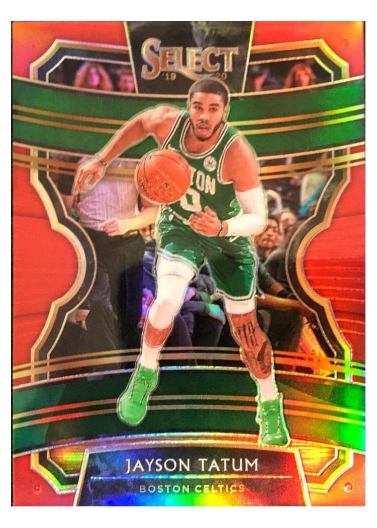 2019-20 Panini Select Base Set Jayson Tatum #54 card