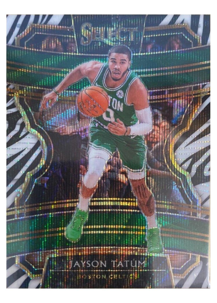 2019-20 Panini Select Base Set Jayson Tatum #54 card