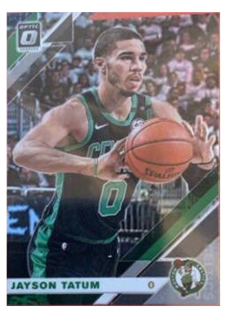 2019 Panini Donruss Optic Jayson Tatum #82 card