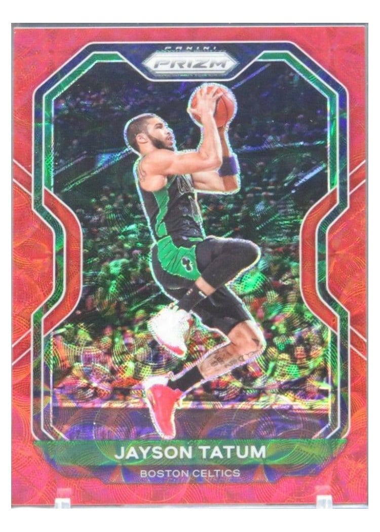 2020-21 Panini Prizm Base Set Jayson Tatum #119 card