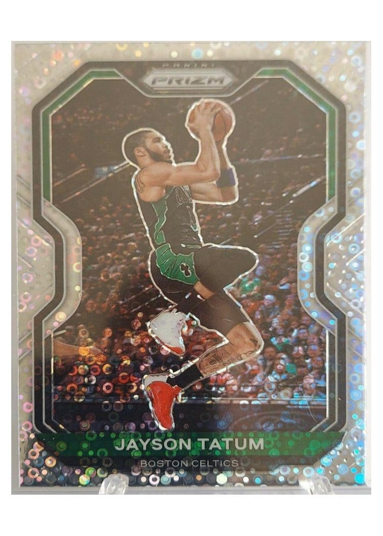2020-21 Panini Prizm Base Set Jayson Tatum #119 card