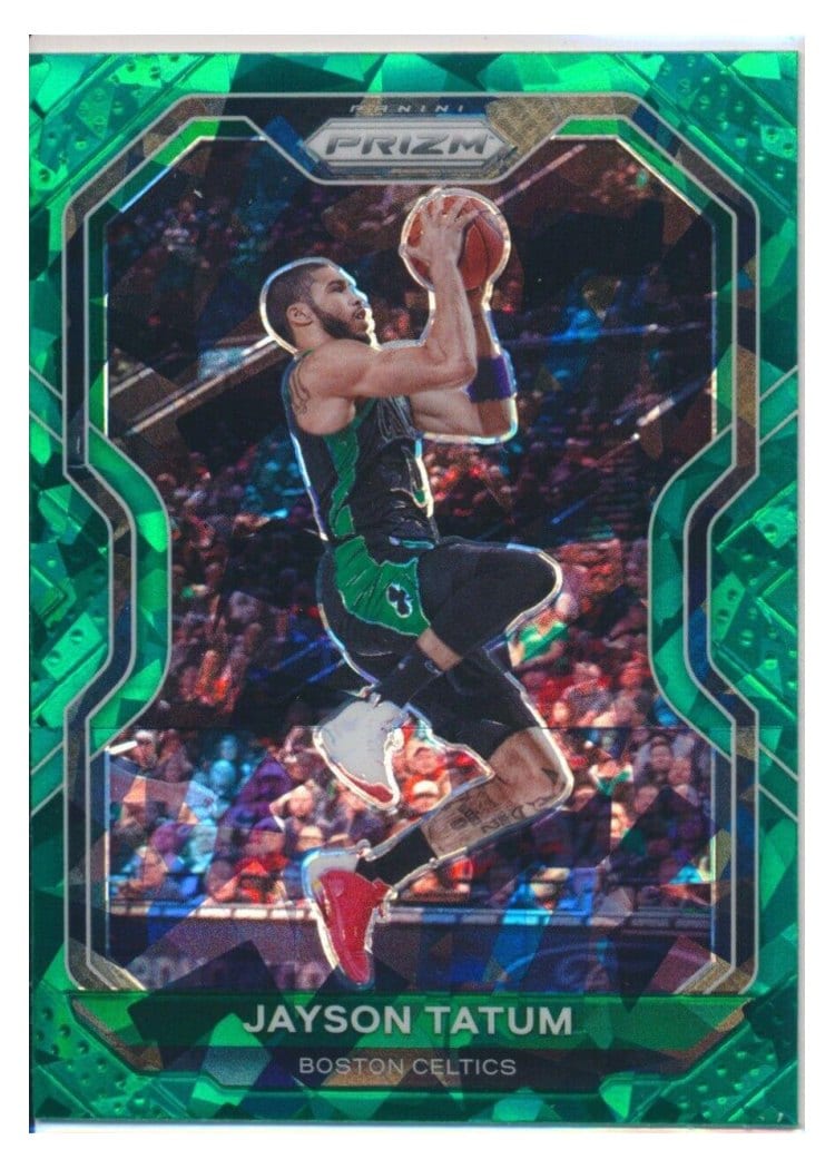 2020-21 Panini Prizm Base Set Jayson Tatum #119 card