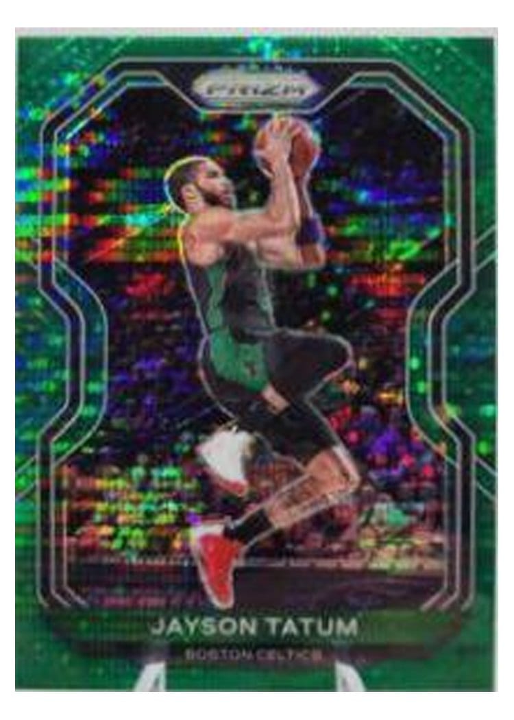 2020-21 Panini Prizm Base Set Jayson Tatum #119 card