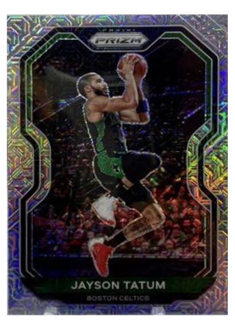 2020-21 Panini Prizm Base Set Jayson Tatum #119 card