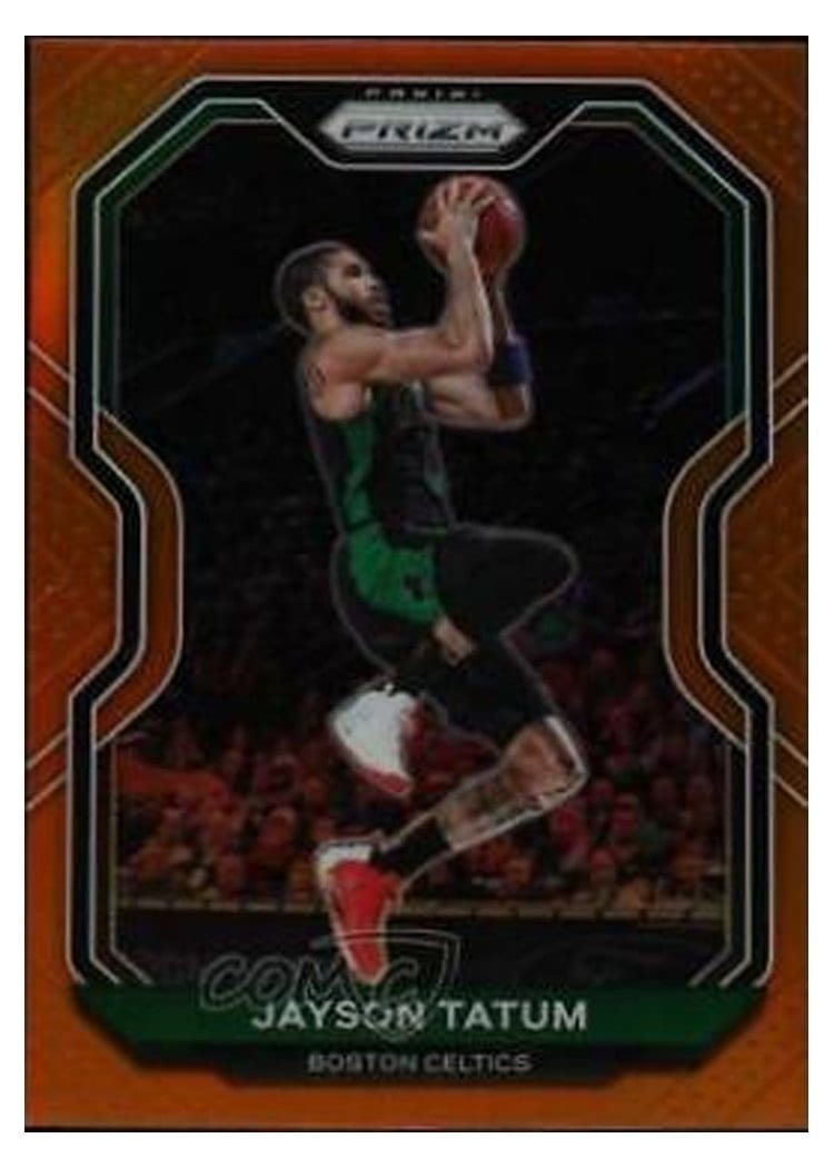 2020-21 Panini Prizm Base Set Jayson Tatum #119 card