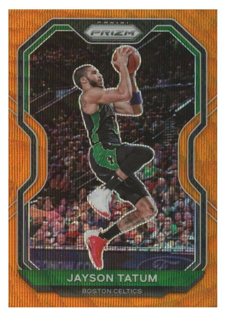 2020-21 Panini Prizm Base Set Jayson Tatum #119 card