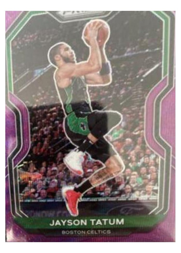 2020-21 Panini Prizm Base Set Jayson Tatum #119 card