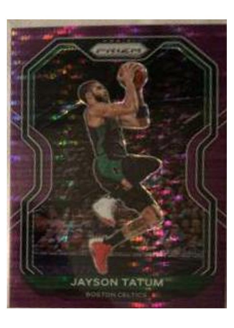 2020-21 Panini Prizm Base Set Jayson Tatum #119 card