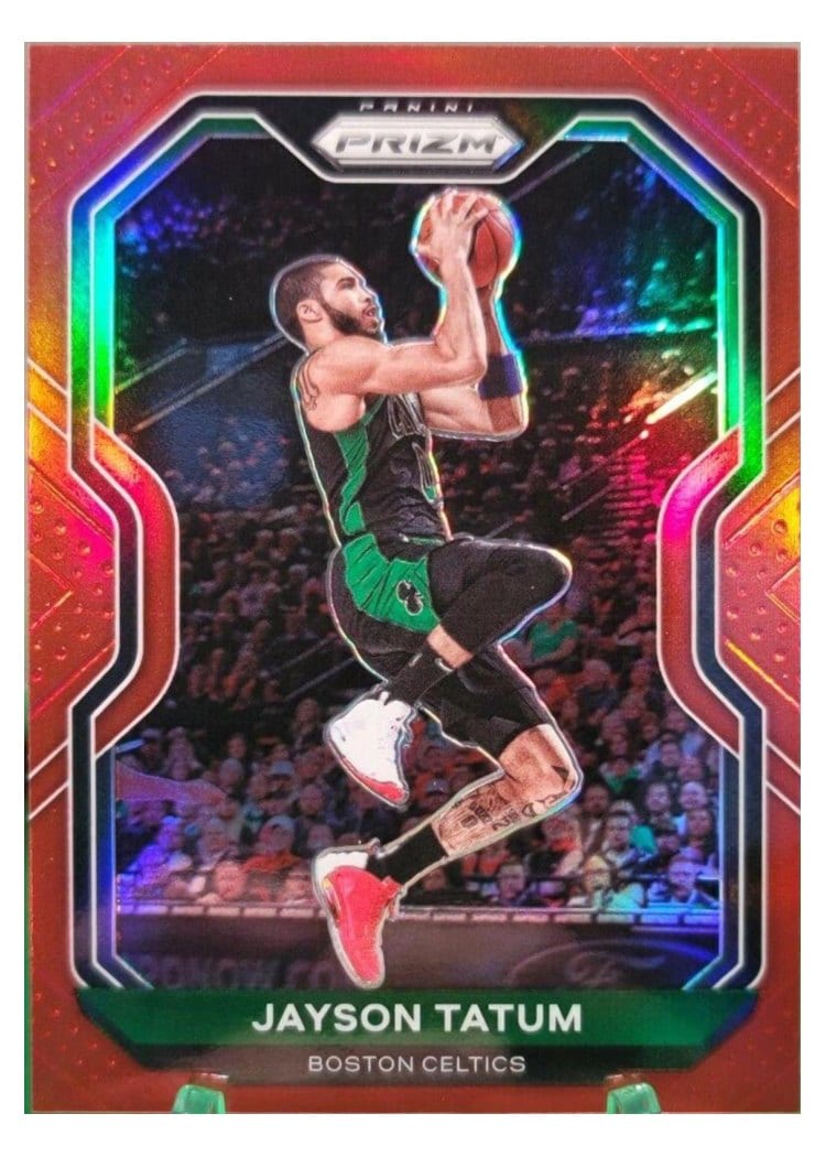 2020-21 Panini Prizm Base Set Jayson Tatum #119 card