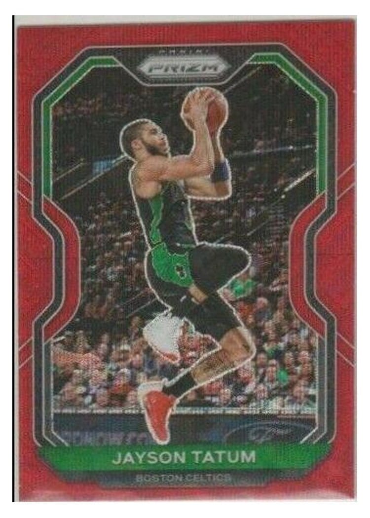 2020-21 Panini Prizm Base Set Jayson Tatum #119 card