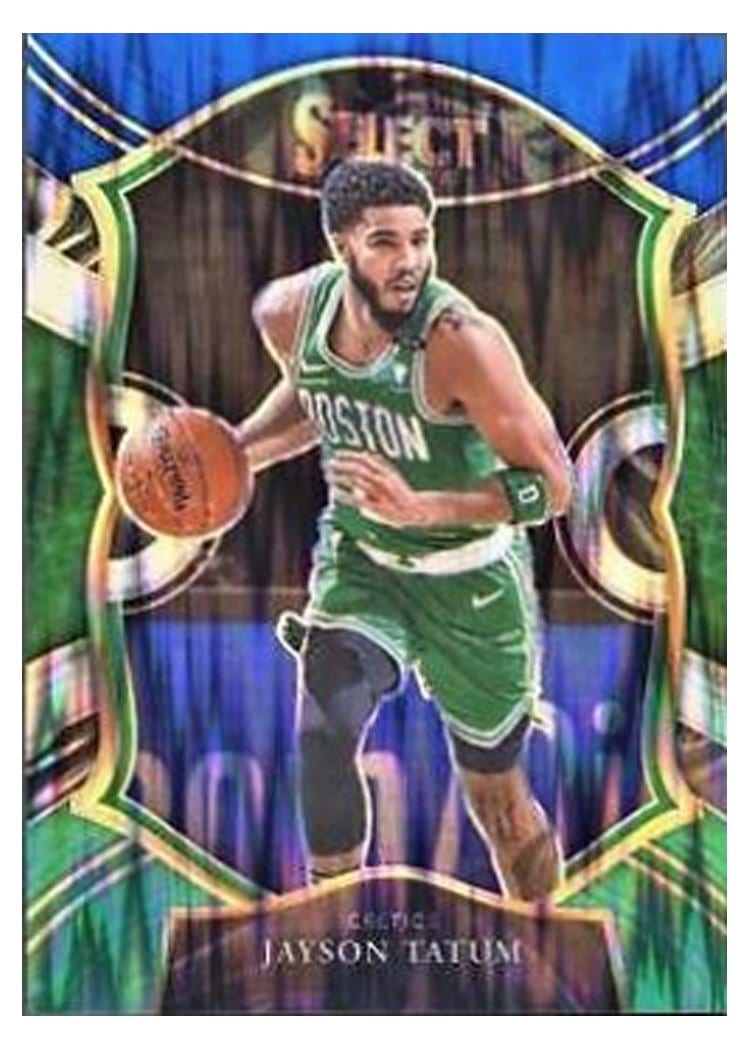 2020-21 Panini Select Base Set Jayson Tatum #41 card