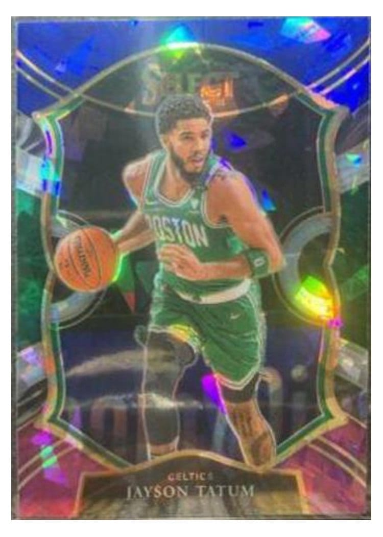 2020-21 Panini Select Base Set Jayson Tatum #41 card