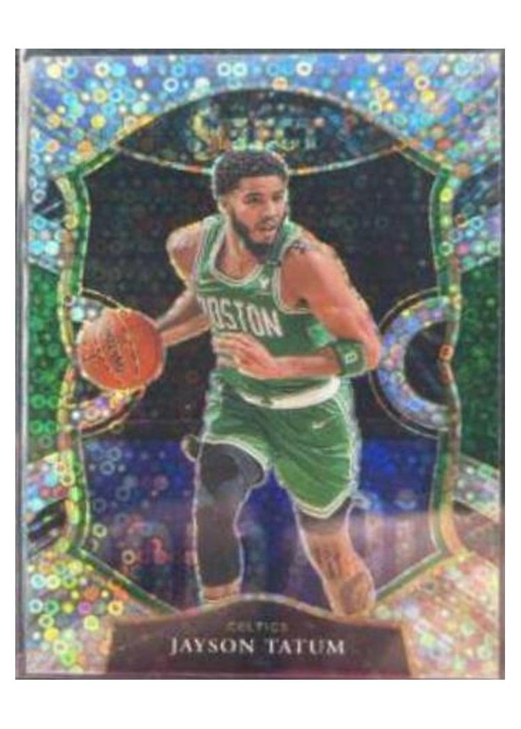 2020-21 Panini Select Base Set Jayson Tatum #41 card