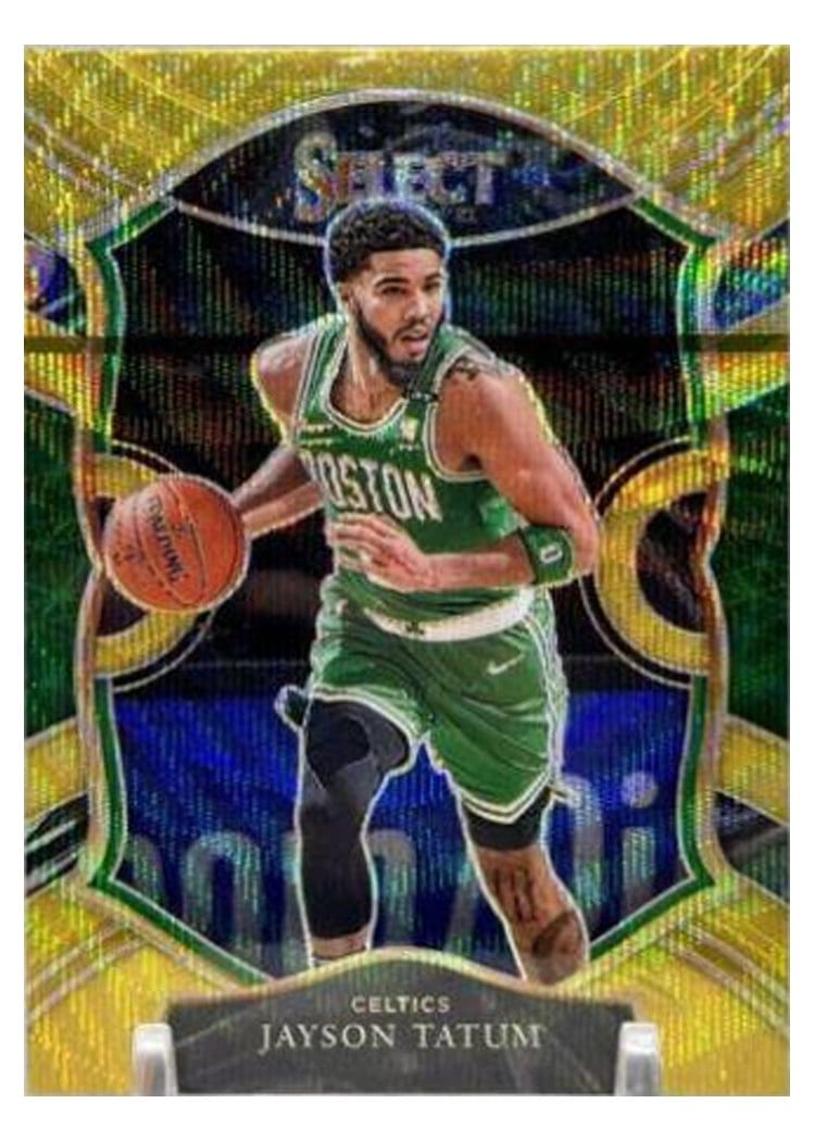 2020-21 Panini Select Base Set Jayson Tatum #41 card