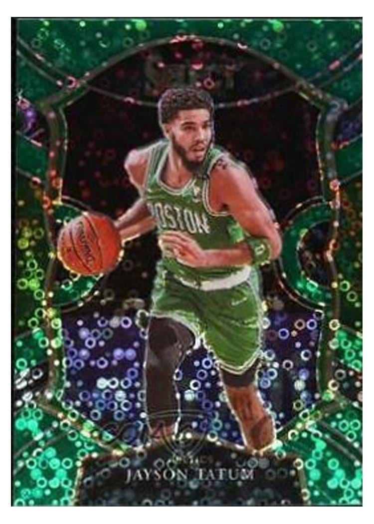 2020-21 Panini Select Base Set Jayson Tatum #41 card