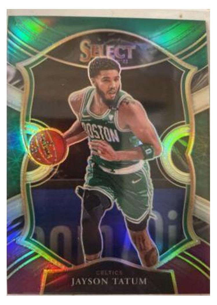 2020-21 Panini Select Base Set Jayson Tatum #41 card