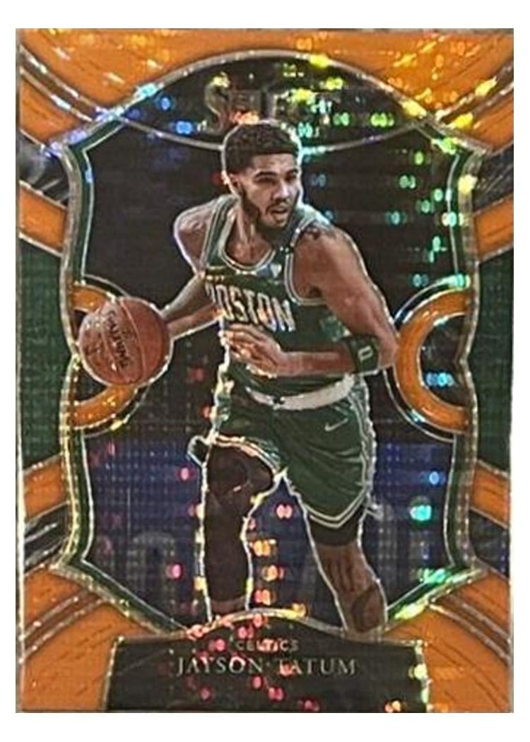 2020-21 Panini Select Base Set Jayson Tatum #41 card