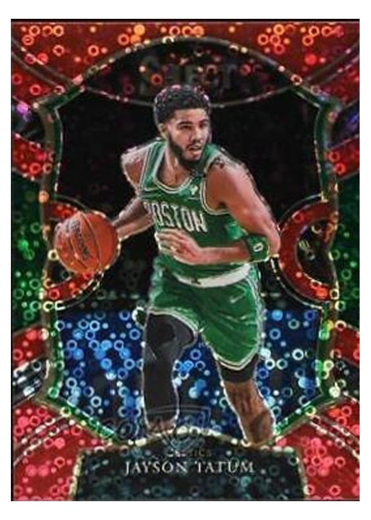 2020-21 Panini Select Base Set Jayson Tatum #41 card