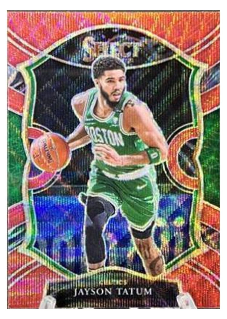 2020-21 Panini Select Base Set Jayson Tatum #41 card