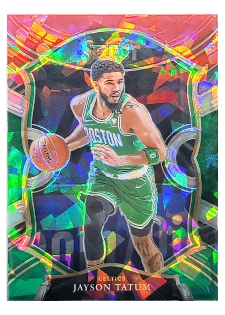 2020-21 Panini Select Base Set Jayson Tatum #41 card