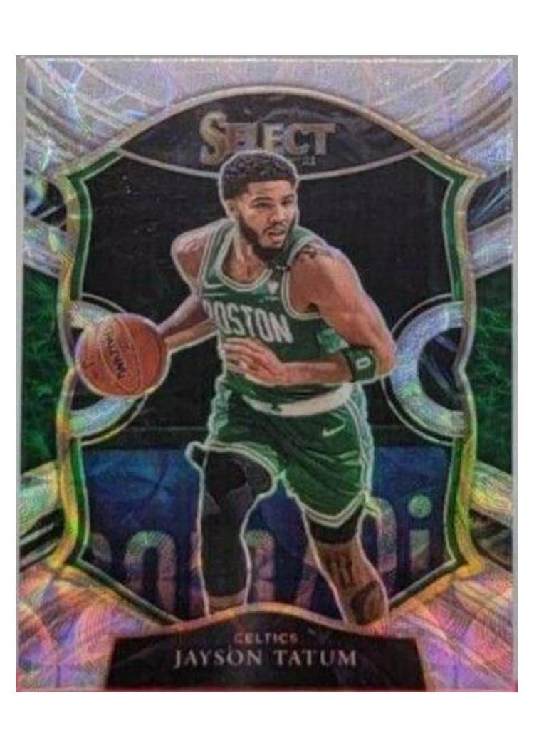 2020-21 Panini Select Base Set Jayson Tatum #41 card