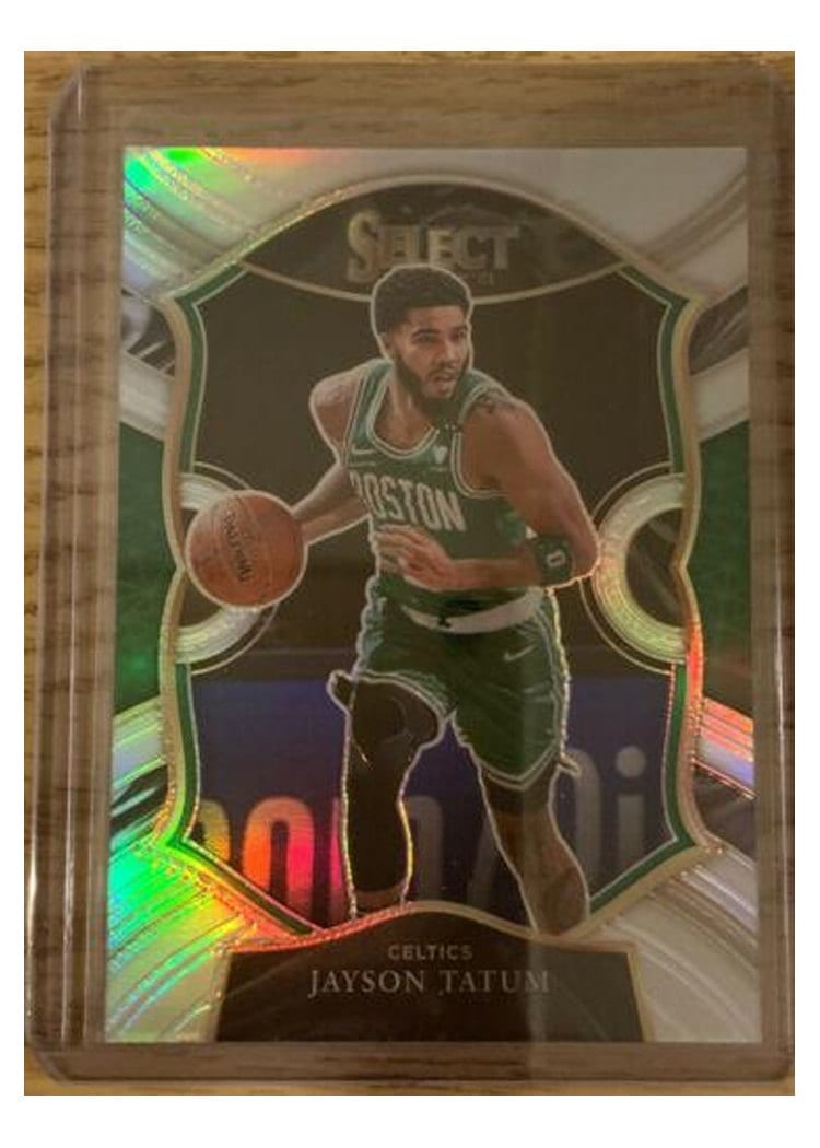 2020-21 Panini Select Base Set Jayson Tatum #41 card