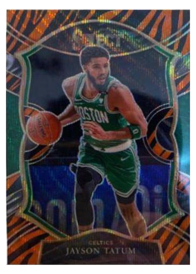 2020-21 Panini Select Base Set Jayson Tatum #41 card
