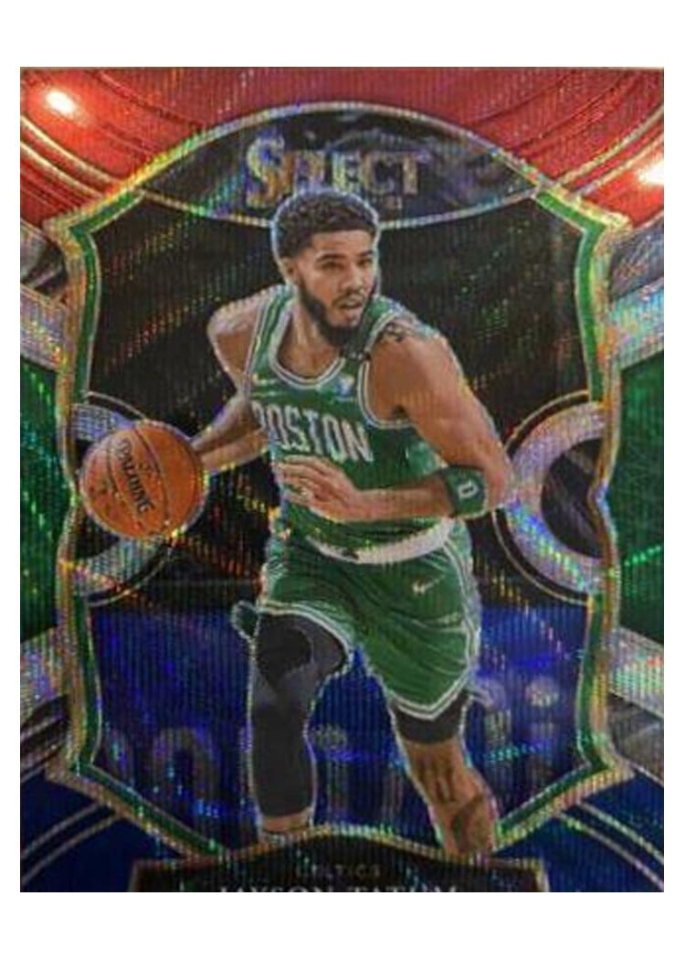 2020-21 Panini Select Base Set Jayson Tatum #41 card