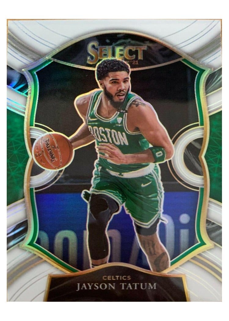 2020-21 Panini Select Base Set Jayson Tatum #41 card