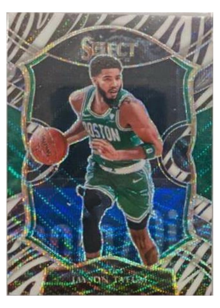 2020-21 Panini Select Base Set Jayson Tatum #41 card