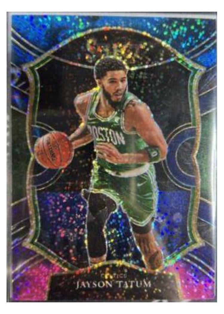2020-21 Panini Select Base Set Jayson Tatum #41 card