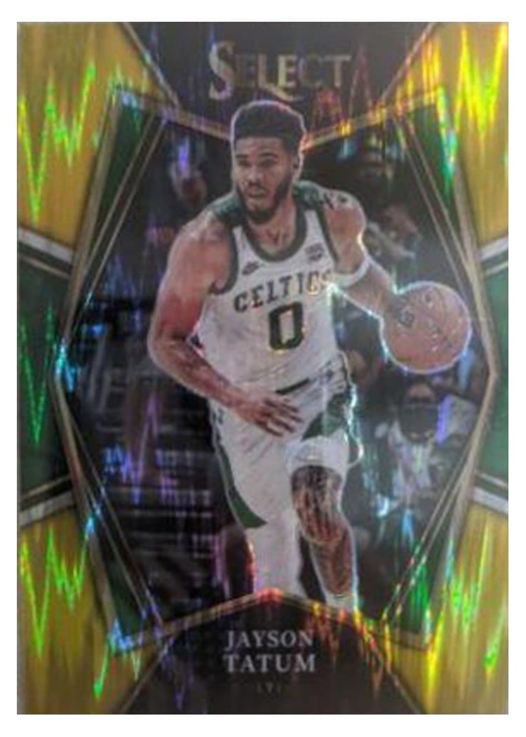 2021-22 Panini Select Base Set Jayson Tatum #172 card
