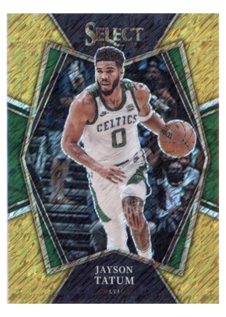 2021-22 Panini Select Base Set Jayson Tatum #172 card