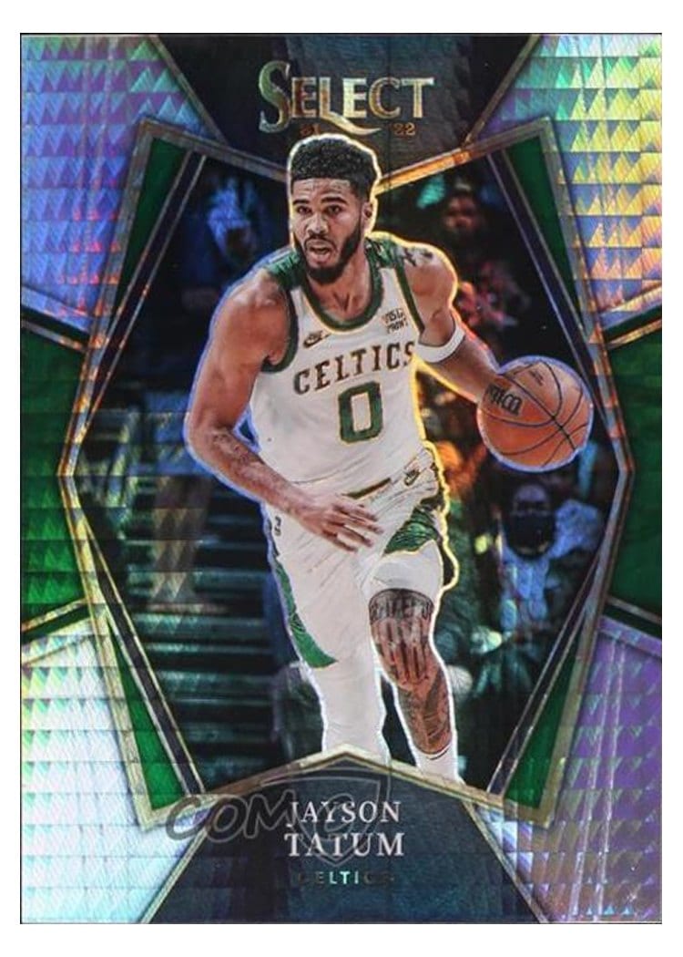 2021-22 Panini Select Base Set Jayson Tatum #172 card