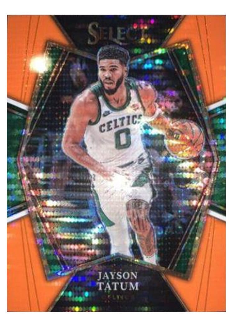 2021-22 Panini Select Base Set Jayson Tatum #172 card