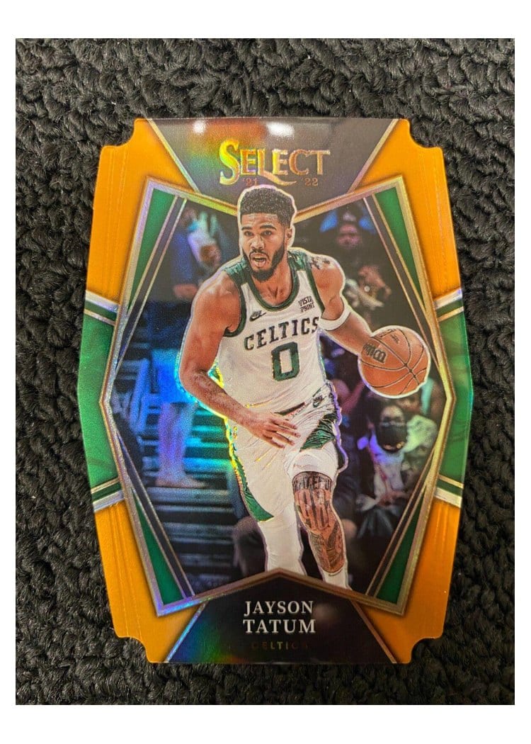 2021-22 Panini Select Base Set Jayson Tatum #172 card