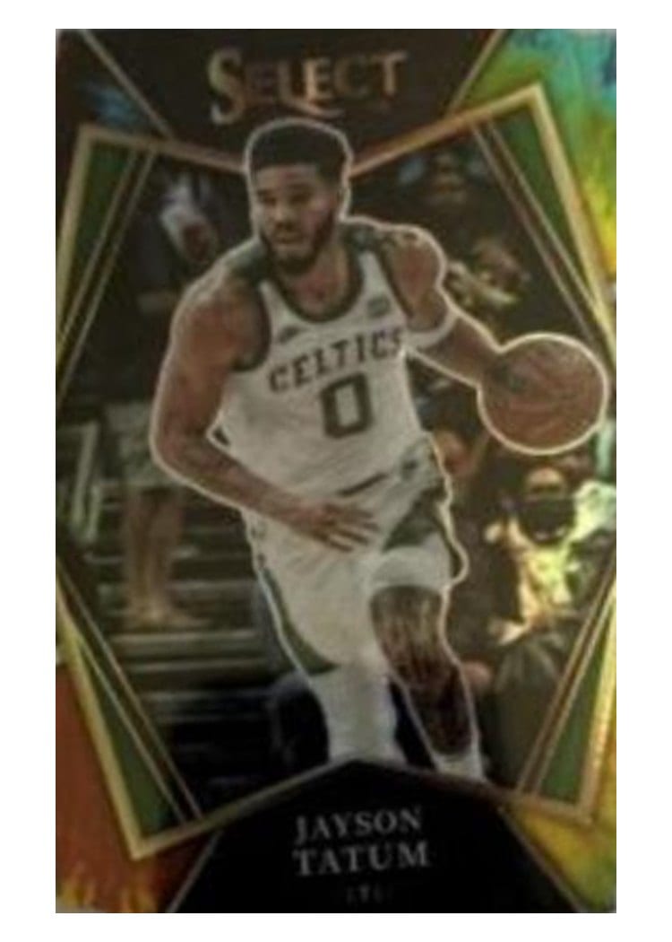 2021-22 Panini Select Base Set Jayson Tatum #172 card