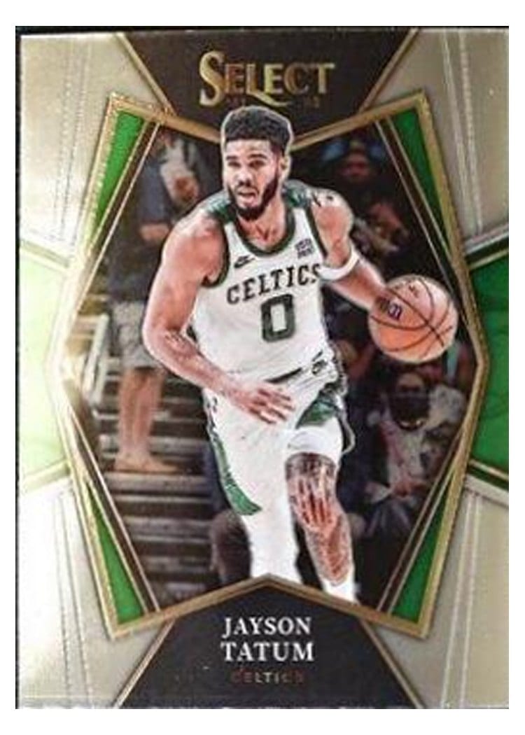 2021-22 Panini Select Base Set Jayson Tatum #172 card