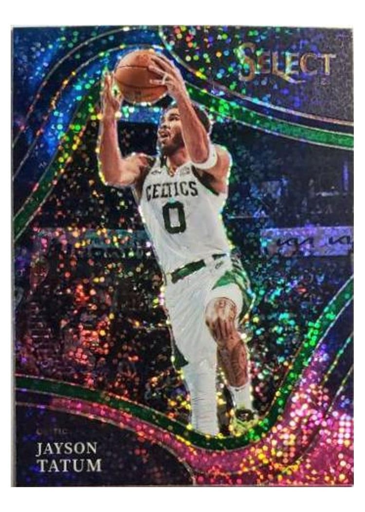 2021-22 Panini Select Base Set Jayson Tatum #206 card