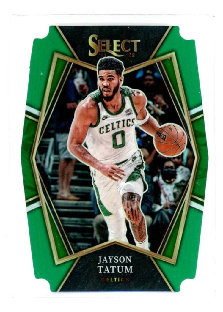 2021-22 Panini Select Base Set Jayson Tatum #206 card