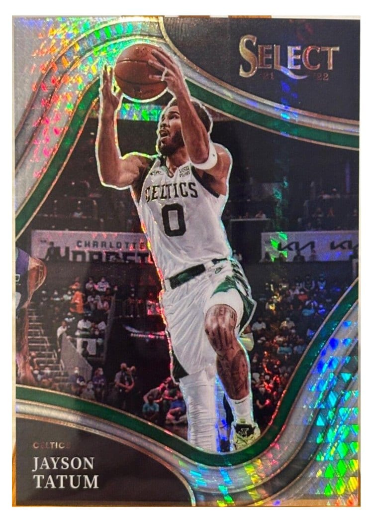 2021-22 Panini Select Base Set Jayson Tatum #206 card