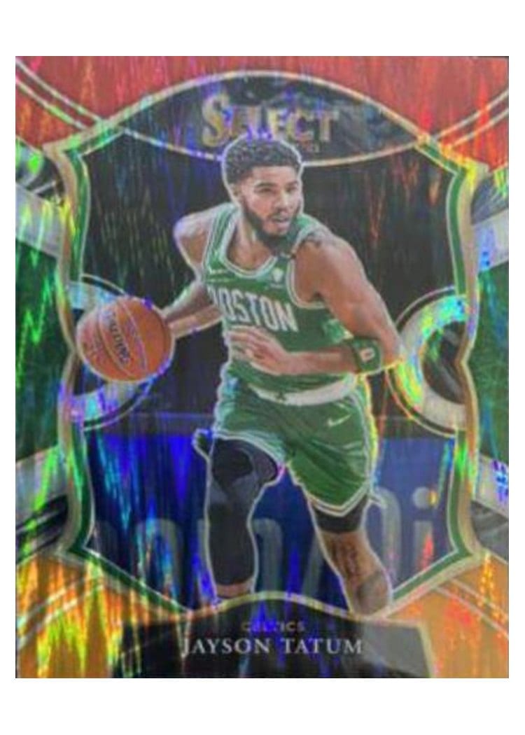 2021-22 Panini Select Base Set Jayson Tatum #206 card