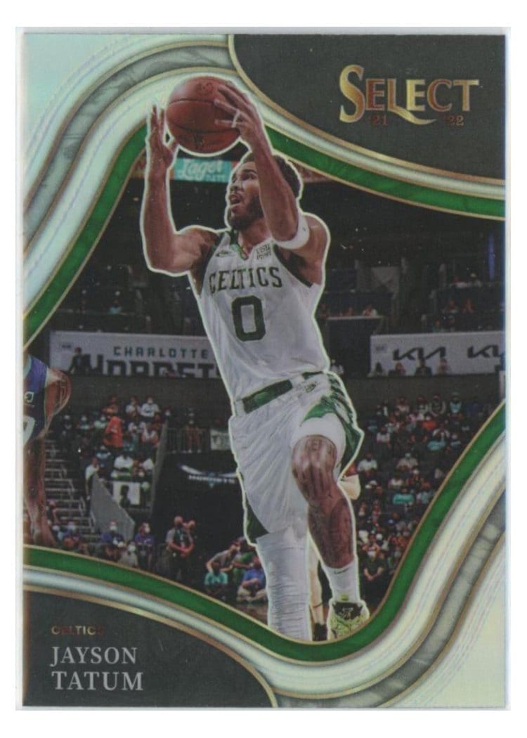 2021-22 Panini Select Base Set Jayson Tatum #206 card