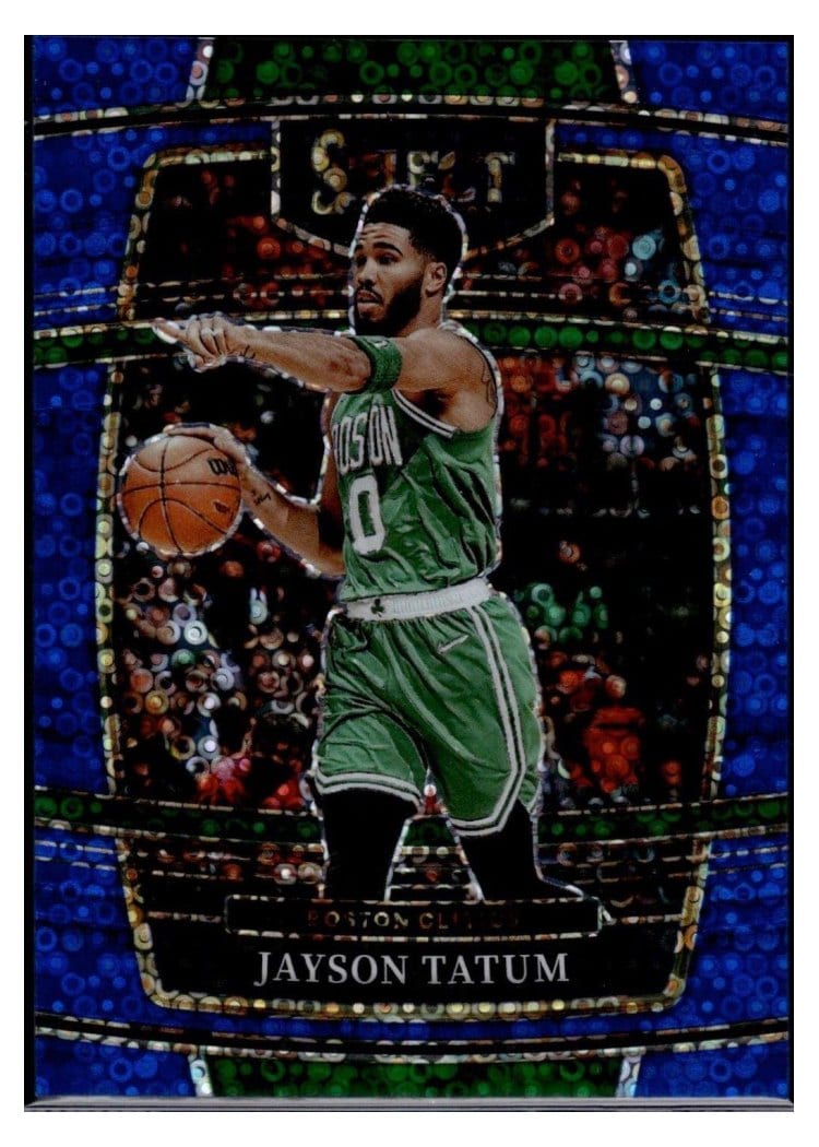 2021-22 Panini Select Base Set Jayson Tatum #77 card