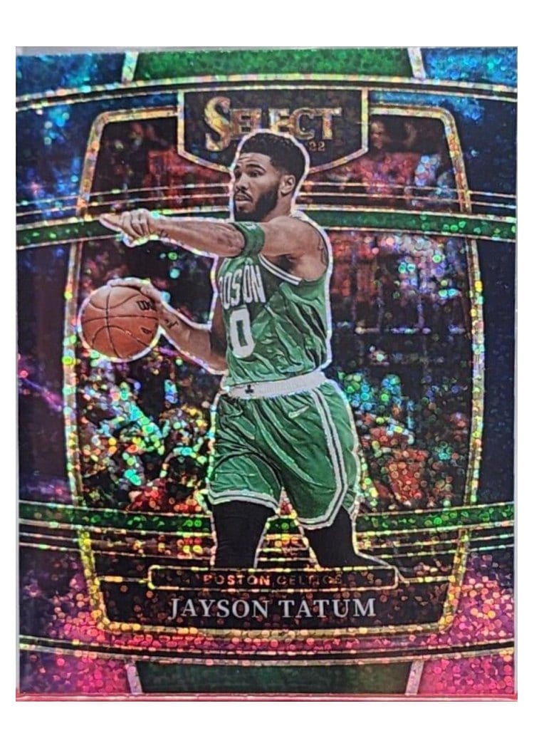 2021-22 Panini Select Base Set Jayson Tatum #77 card