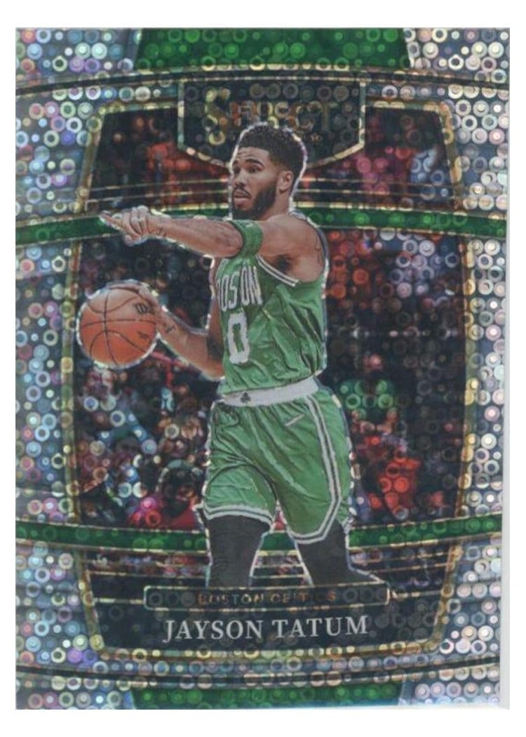 2021-22 Panini Select Base Set Jayson Tatum #77 card