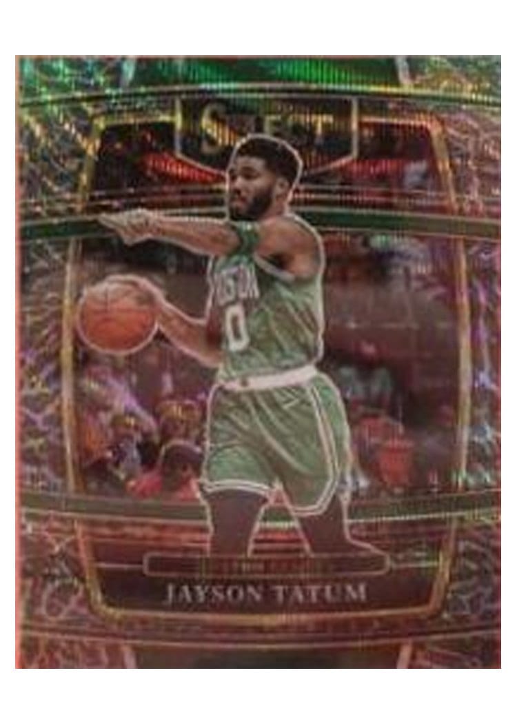 2021-22 Panini Select Base Set Jayson Tatum #77 card