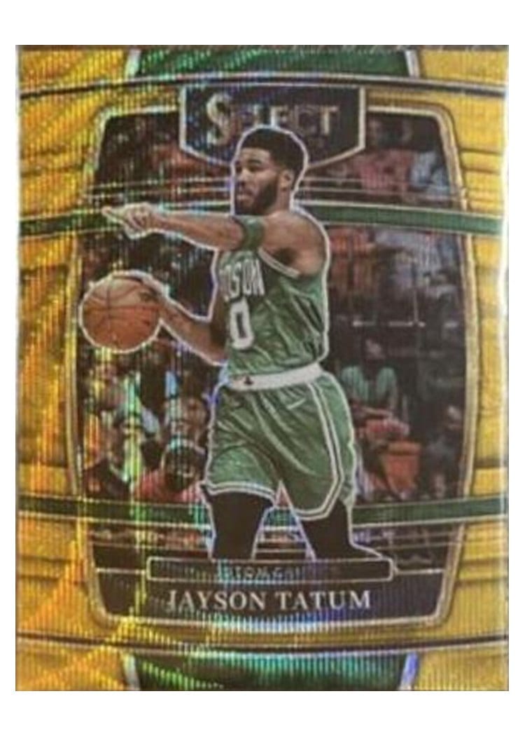 2021-22 Panini Select Base Set Jayson Tatum #77 card