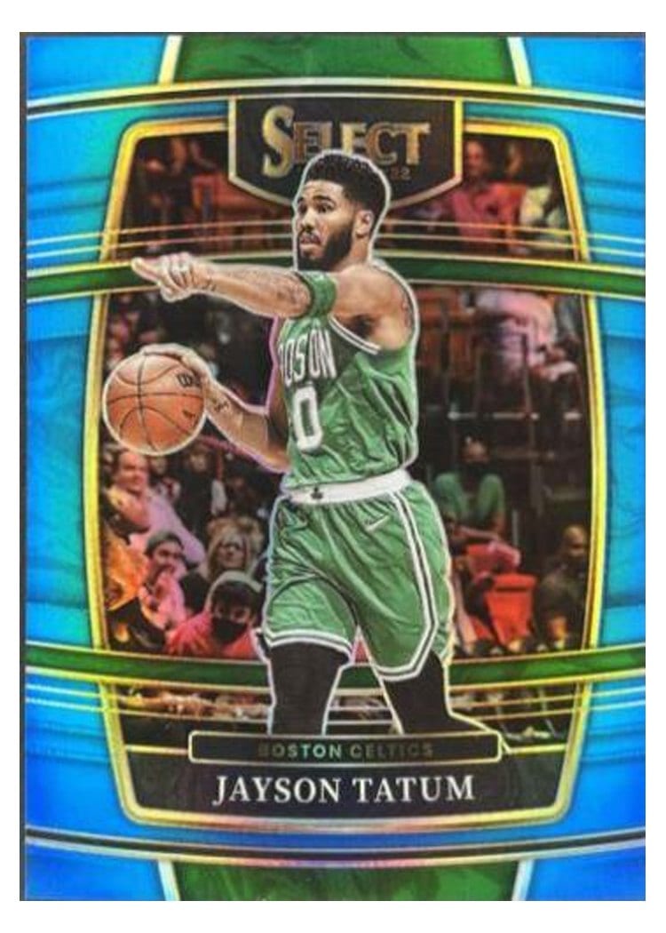 2021-22 Panini Select Base Set Jayson Tatum #77 card