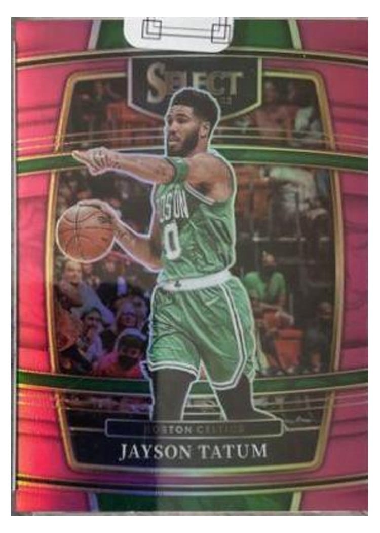 2021-22 Panini Select Base Set Jayson Tatum #77 card